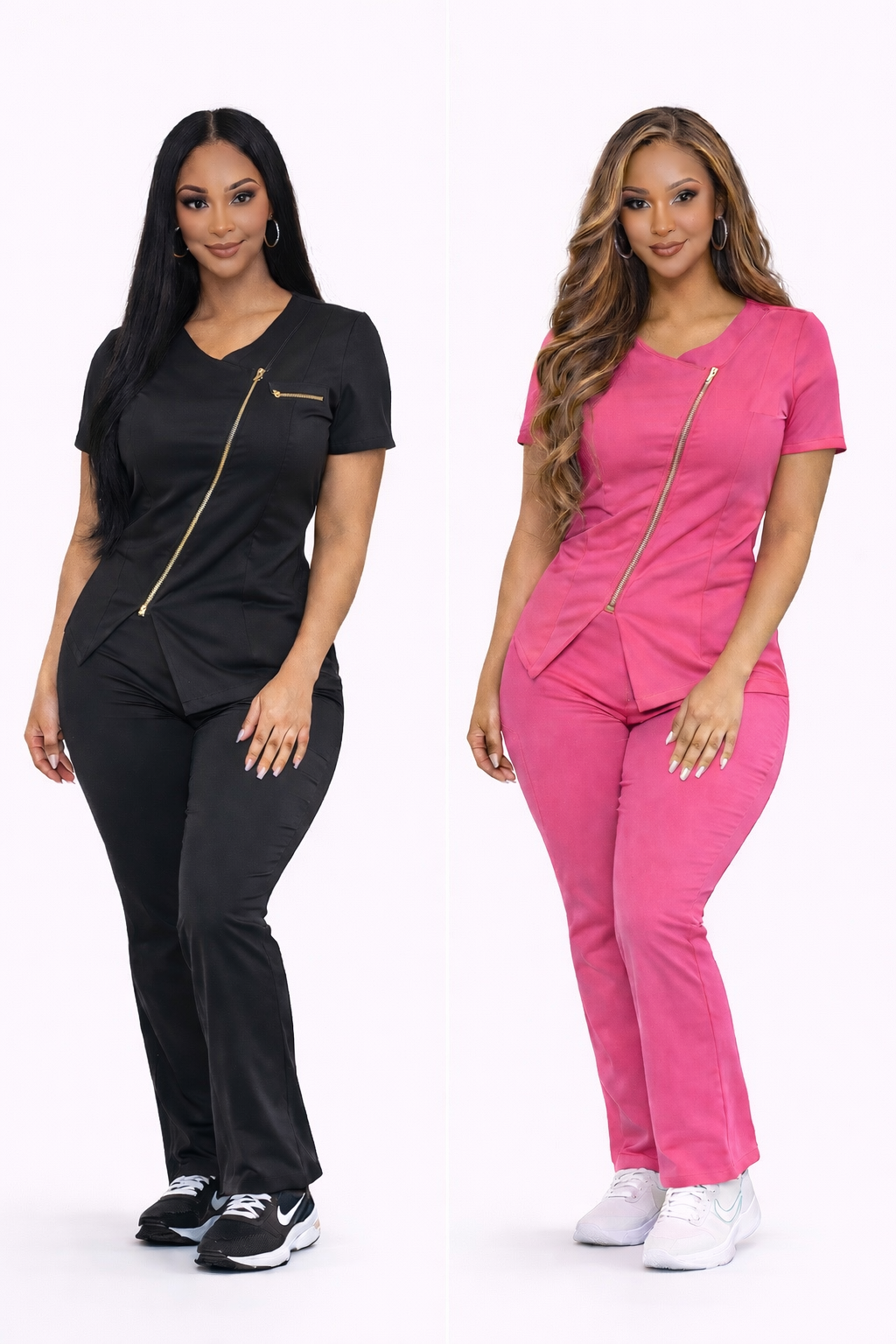 Cross Zipper Set (OG Set)— Black